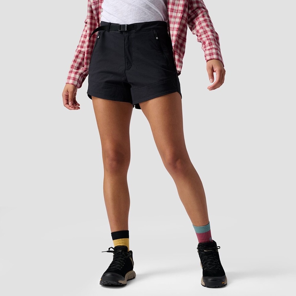 Backcountry Wasatch ripstop shorts women’s M black